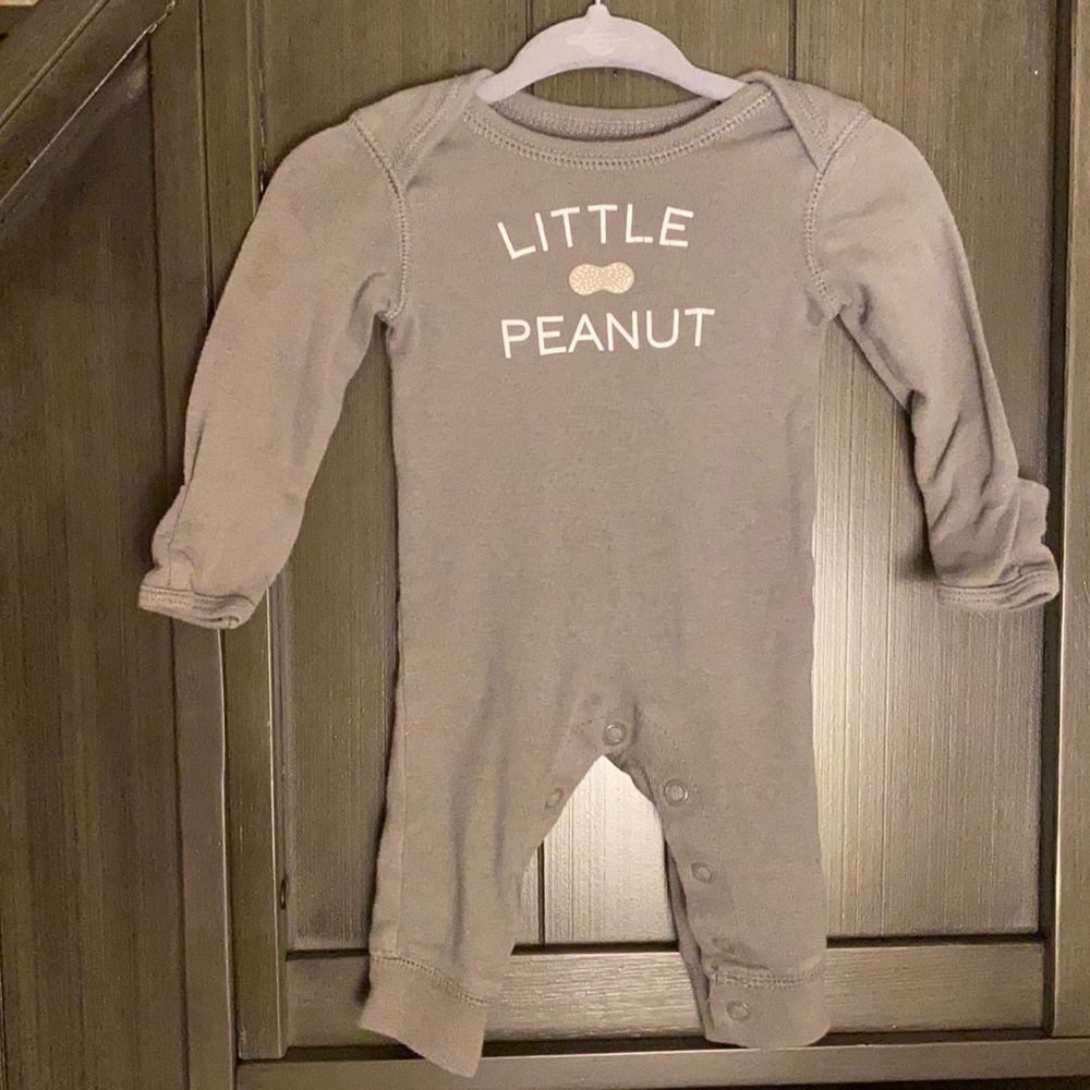 Little peanut onesie